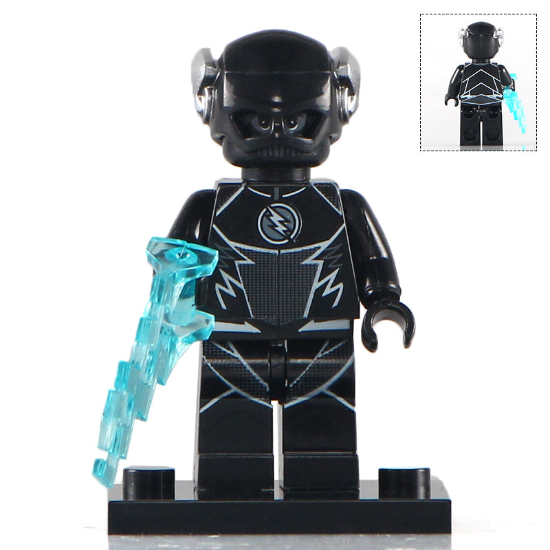 Flash Black Custom DC Comics Superhero Minifigure1