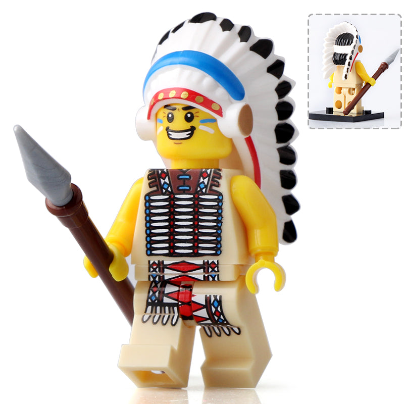 Tribal Chief Custom Minifigure1