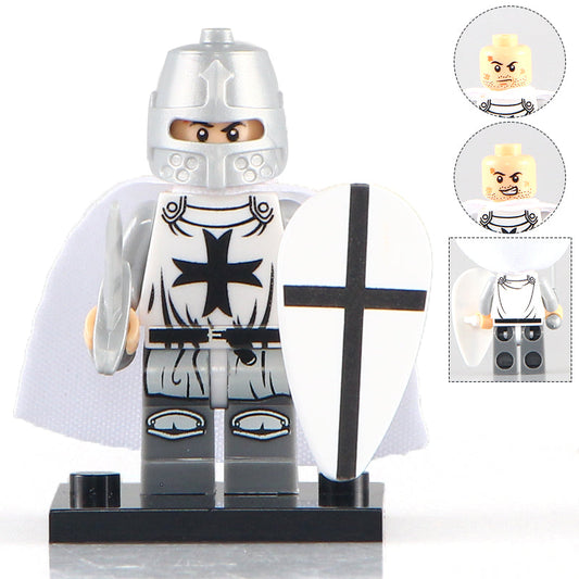 Teutonic Order Crusader Warrior Minifigure1