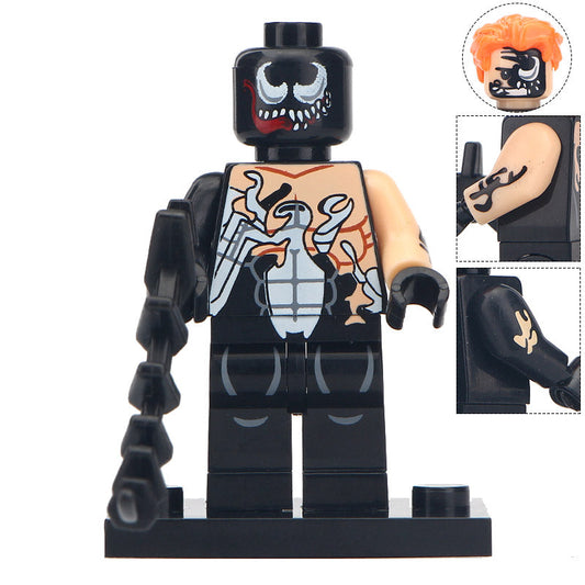 Venom (Mid-transformation) Custom Marvel Superhero Minifigure1