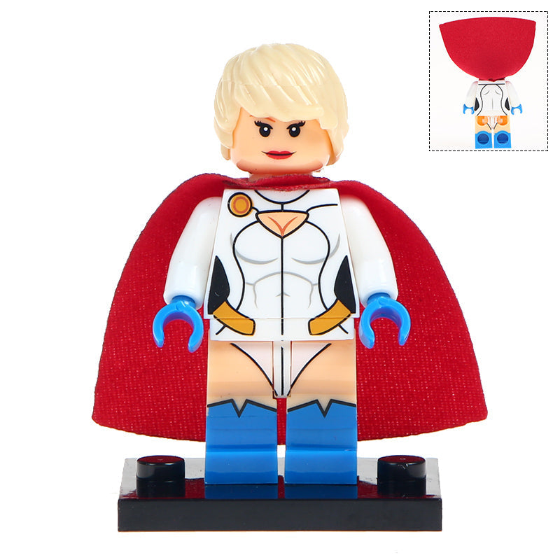 Power Girl Custom DC Comics Superhero Minifigure1