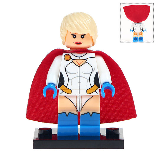 Power Girl Custom DC Comics Superhero Minifigure1