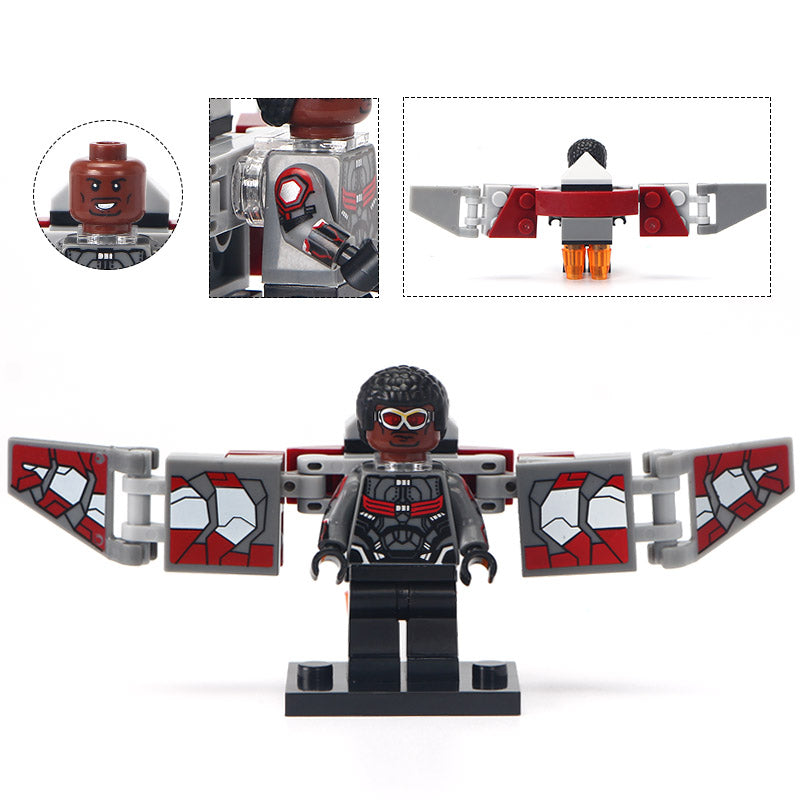 Falcon Custom Marvel Superhero Minifigure Avengers Infinity War1