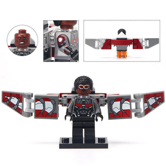 Falcon Custom Marvel Superhero Minifigure Avengers Infinity War1
