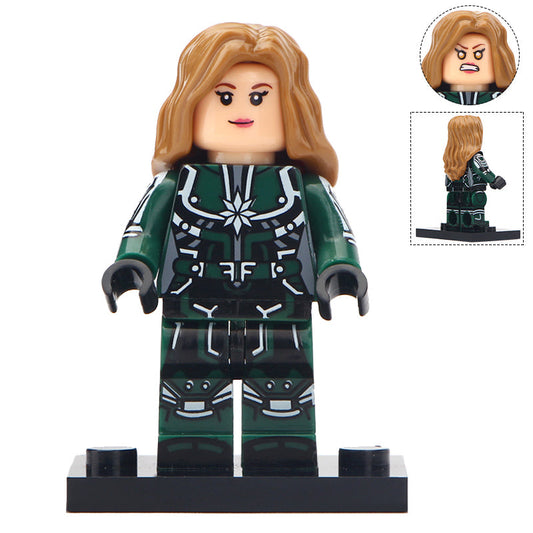 Captain Marvel Custom Marvel Superhero Minifigure1