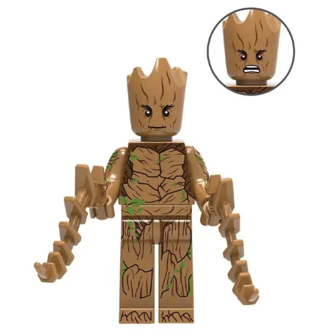 Groot Custom Marvel Superhero Minifigure Guardians of the Galaxy1