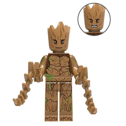 Groot Custom Marvel Superhero Minifigure Guardians of the Galaxy1