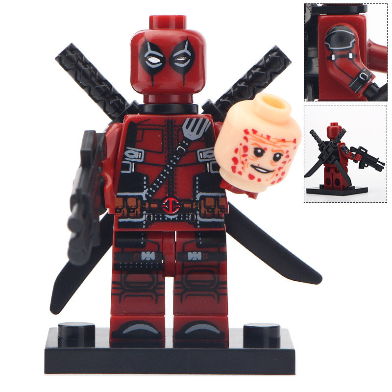 Deadpool Custom Marvel Superhero Minifigure1