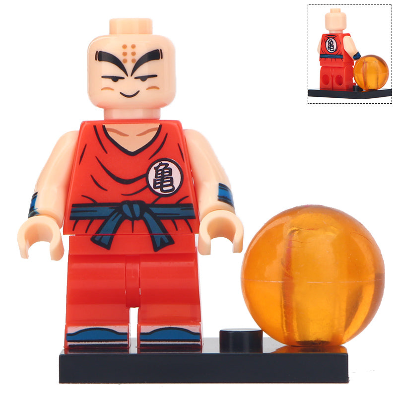 Krillin from Dragon Ball Z custom made Minifigure1