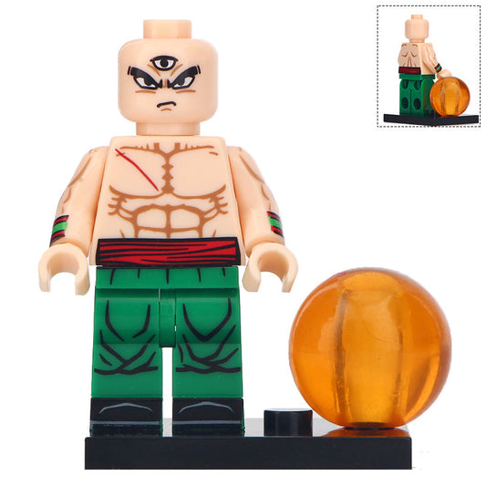 Tien Shinhan from Dragon Ball Z custom made Minifigure1