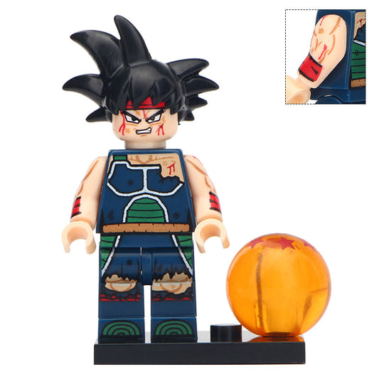 Bardock from Dragon Ball Z custom made Minifigure1