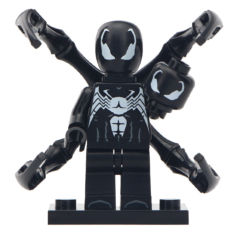 Symbiote Spider-Man Custom Marvel Superhero Minifigure1