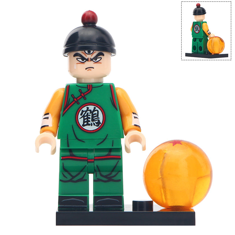 Tien Shinhan from Dragon Ball Z custom made Minifigure1
