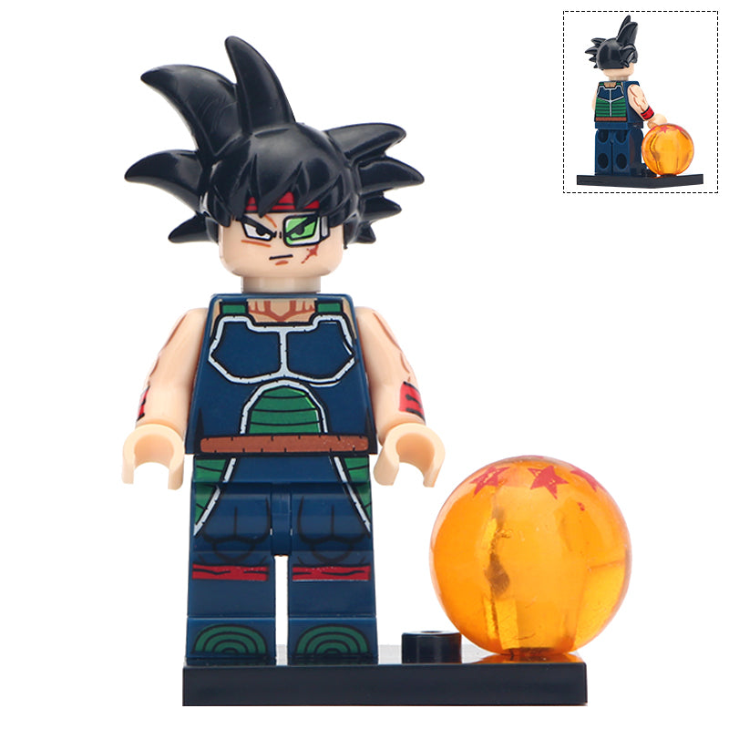 Bardock from Dragon Ball Z custom made Minifigure1
