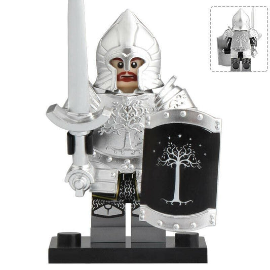 Gondor Soldier with Armor custom Lord of the Rings Minifigure1