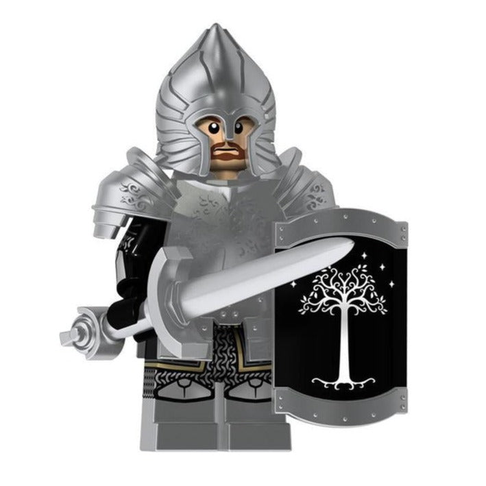 Gondor Soldier with Armor custom Lord of the Rings Minifigure2