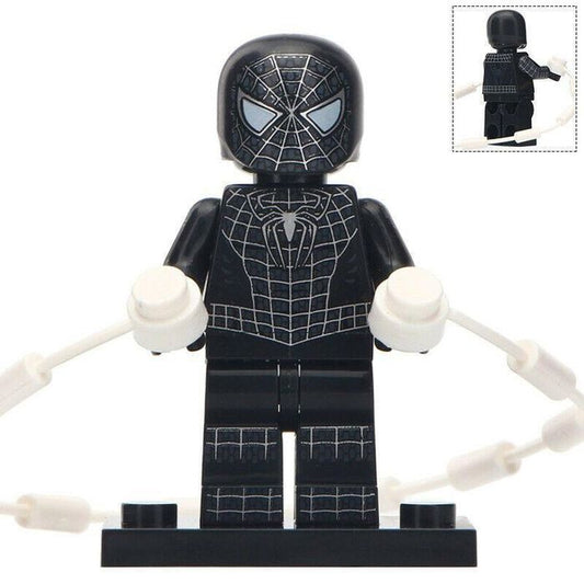 Spider-Man Raimi Symbiote Black Suit Custom Marvel Superhero Minifigure1
