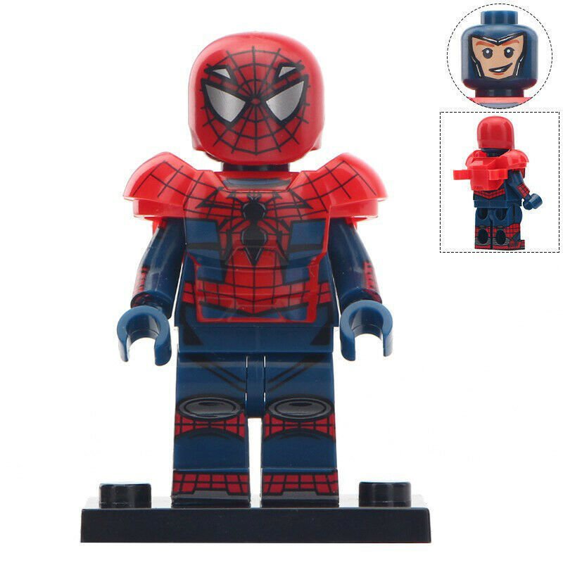 Aaron Aikman Armor Spider-Man Custom Marvel Superhero Minifigure1