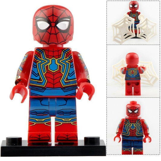 Iron Spider Custom Marvel Superhero Minifigure1