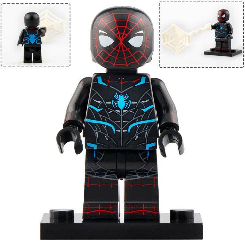 Spider-Man Secret War Suit Custom Marvel Superhero Minifigure1