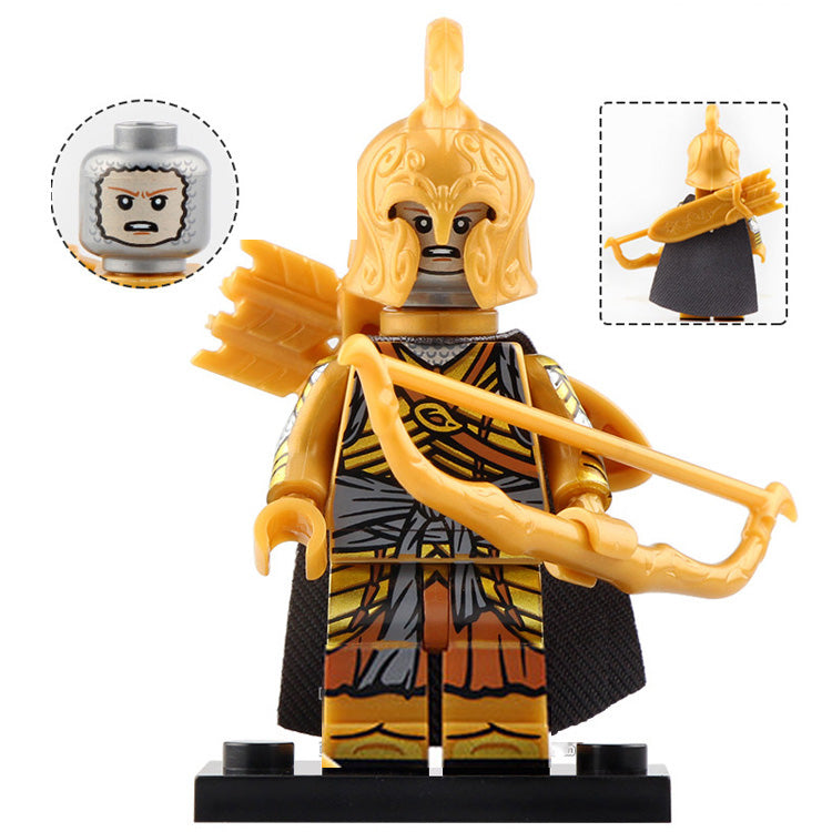 Elven Warrior Archer custom Lord of the Rings Minifigure1