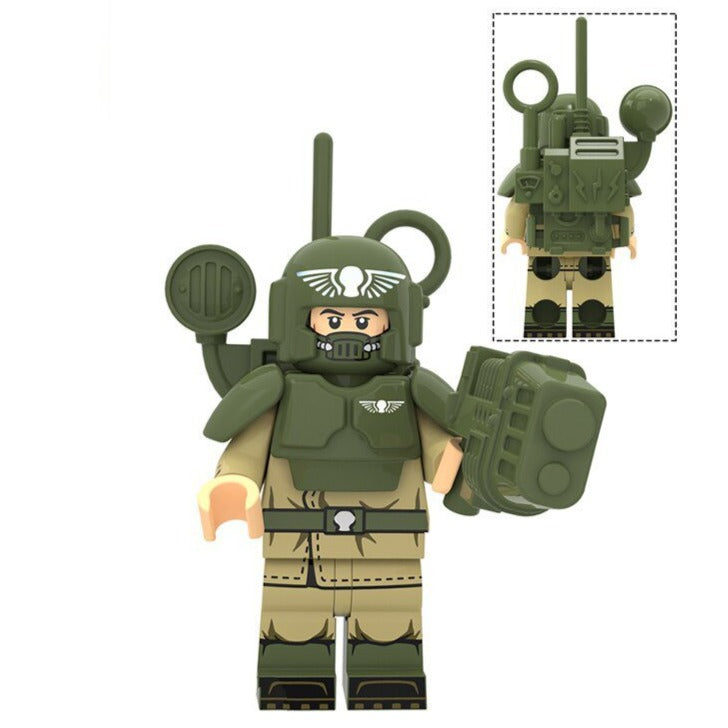 Warhammer Infantry Soldier Marine Guard Minifigure1