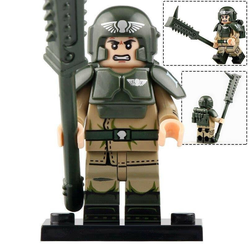 Warhammer Infantry Soldier Marine Guard Minifigure1