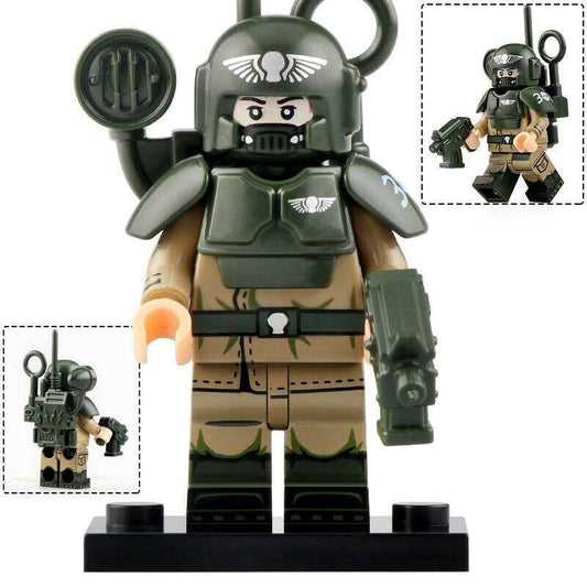 Warhammer Infantry Soldier Marine Guard Minifigure1