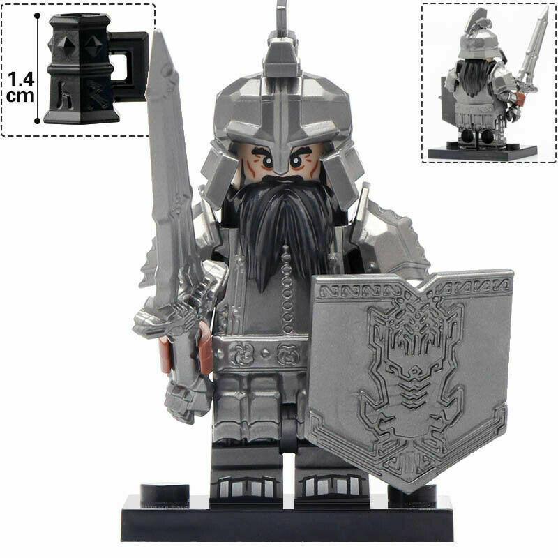 Dwarven Warrior custom Lord of the Rings Minifigure1