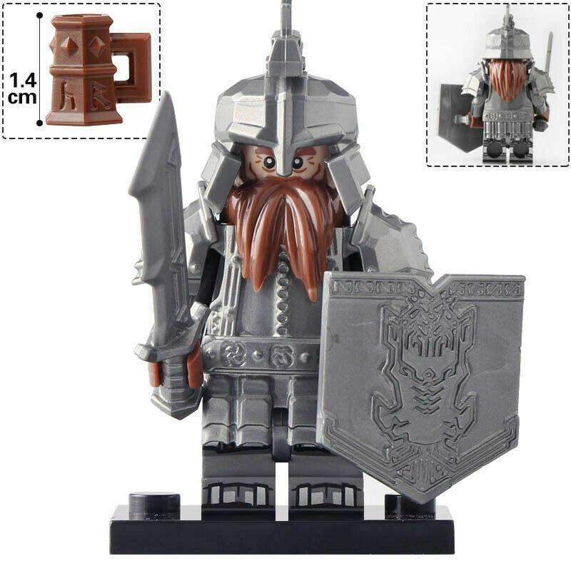 Dwarven Warrior custom Lord of the Rings Minifigure1