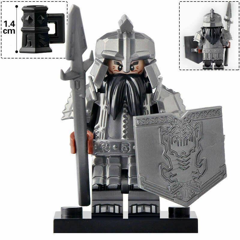 Dwarven Warrior custom Lord of the Rings Minifigure1