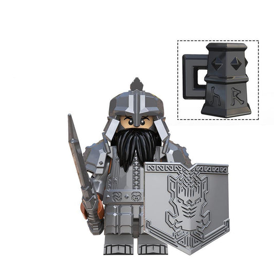 Dwarven Warrior custom Lord of the Rings Minifigure1