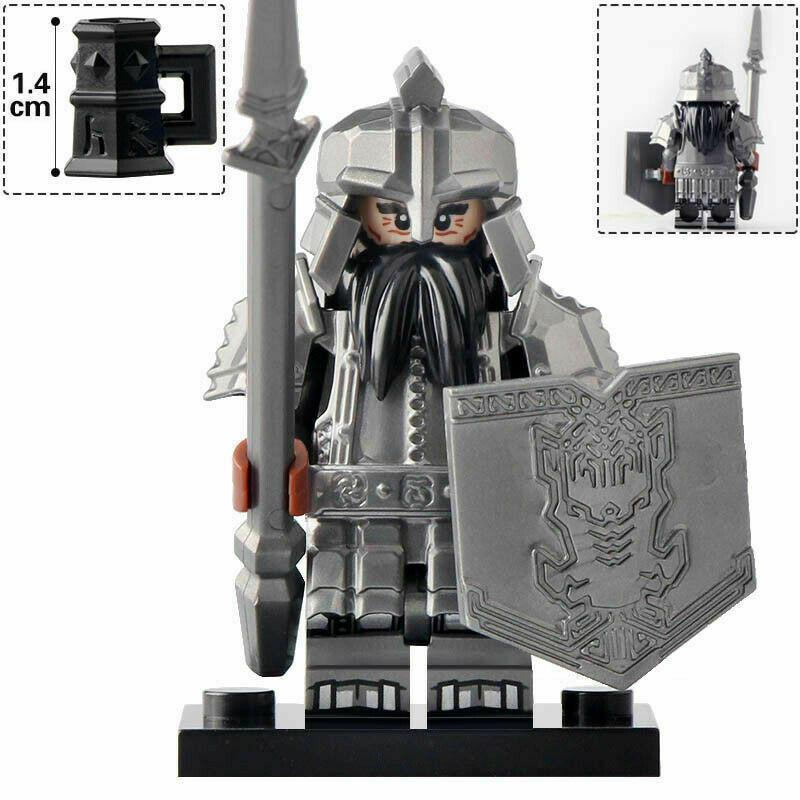 Dwarven Warrior custom Lord of the Rings Minifigure1