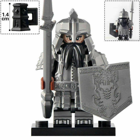 Dwarven Warrior custom Lord of the Rings Minifigure1