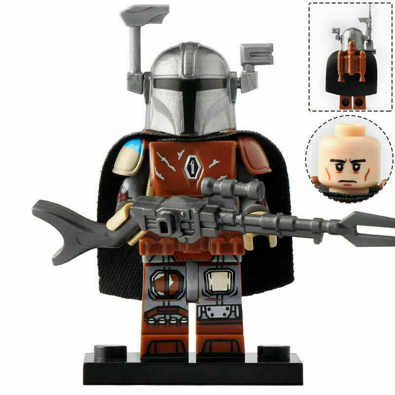 Mandalorian Bounty Hunter custom Star Wars Minifigure1