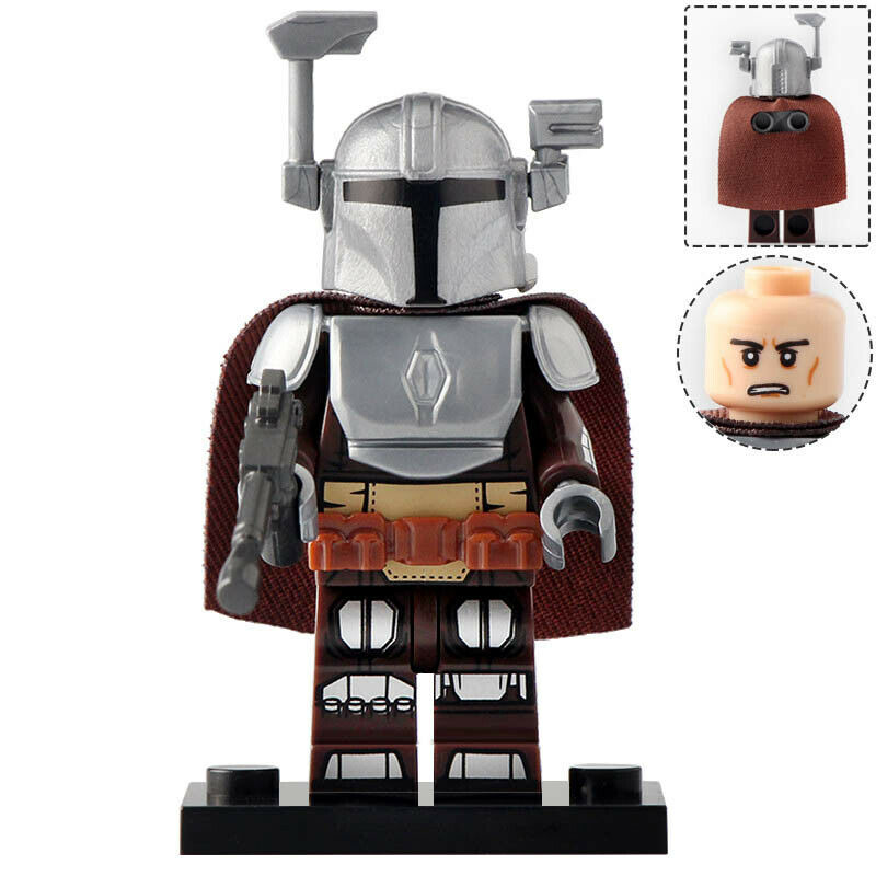 Mandalorian Beskar Armor custom Star Wars Minifigure1
