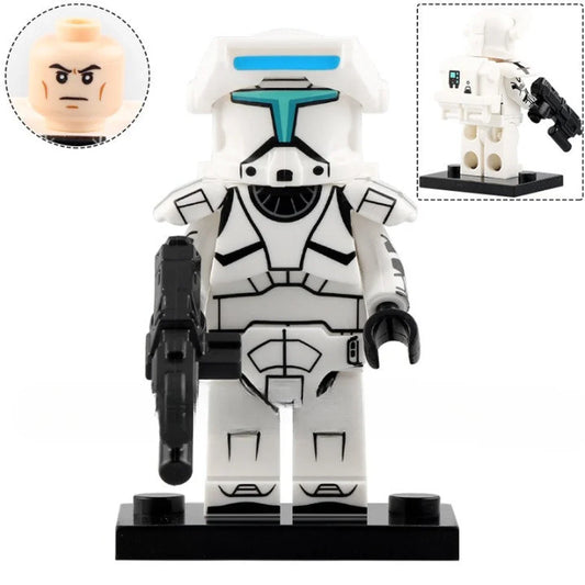 White Squad Clone Commando custom Star Wars Minifigure1