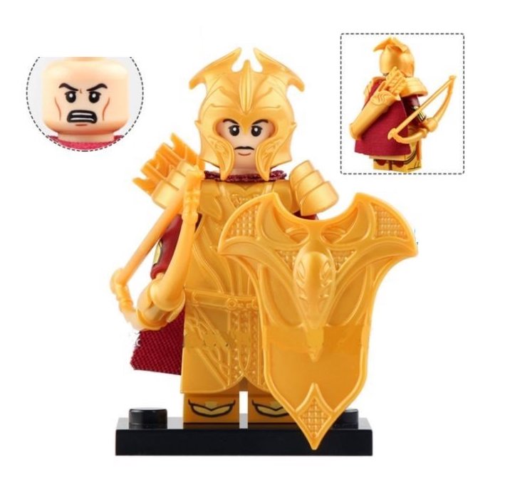 Mirkwood Elven Archer Warrior custom Lord of the Rings Minifigure1