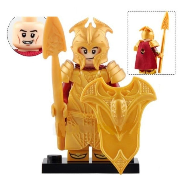 Mirkwood Elven Warrior Spear custom Lord of the Rings Minifigure1