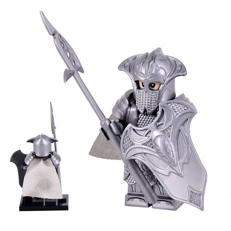 Mithril Elven Warrior custom Lord of the Rings Minifigure1