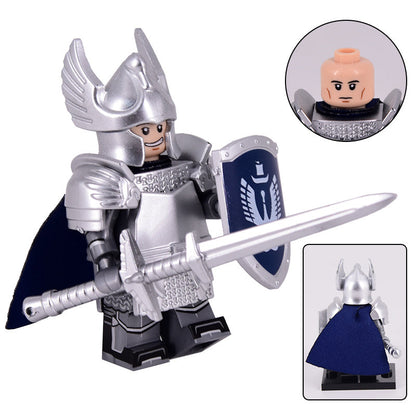 Swan Knight (Knights of Dol Amroth) Custom Lord of the Rings Minifigure2