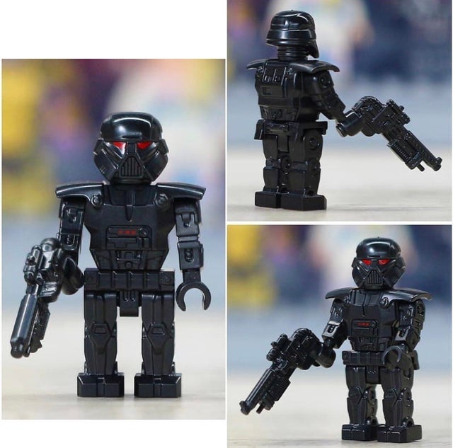 Dark Trooper Droid custom Star Wars Minifigure2