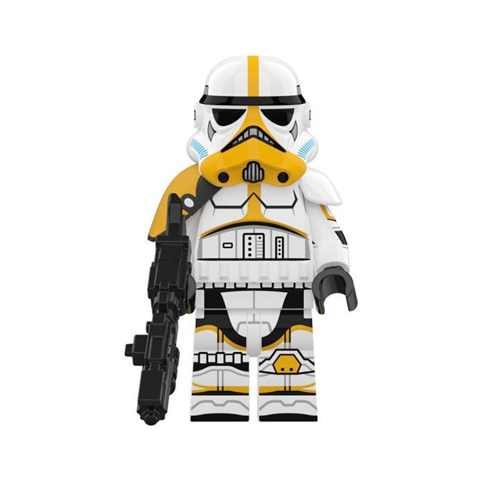 Stormtrooper (Yellow) custom Star Wars Minifigure2