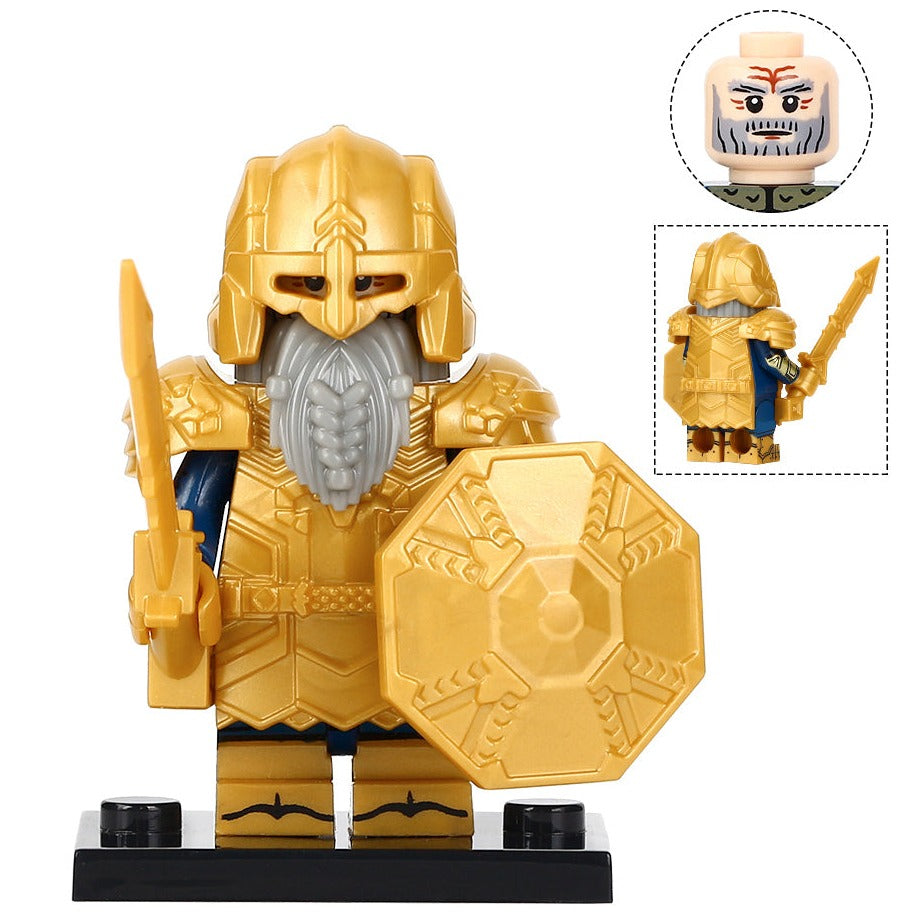 Dwarven Warrior Custom Lord of the Rings Minifigure1