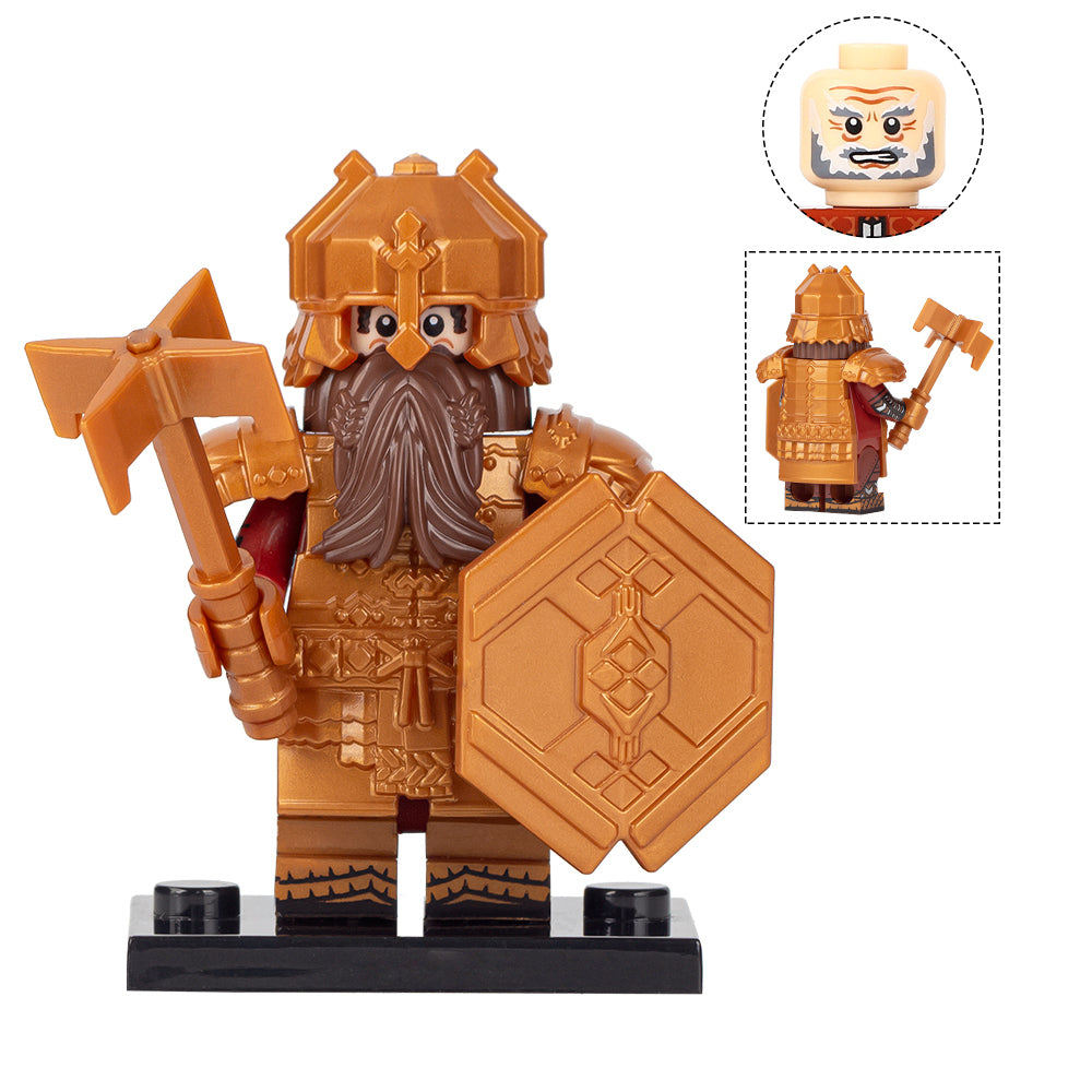 Dwarven Warrior Custom Lord of the Rings Minifigure1
