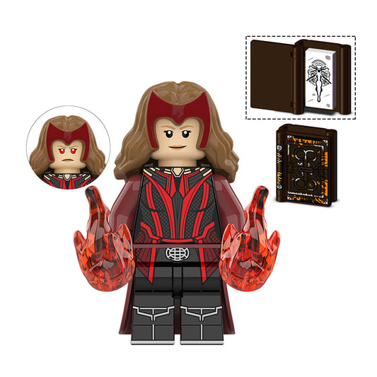 Scarlet Witch Multiverse of Madness Marvel Superhero custom Minifigure1