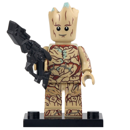 Groot Custom Marvel Superhero Minifigure Guardians of the Galaxy1