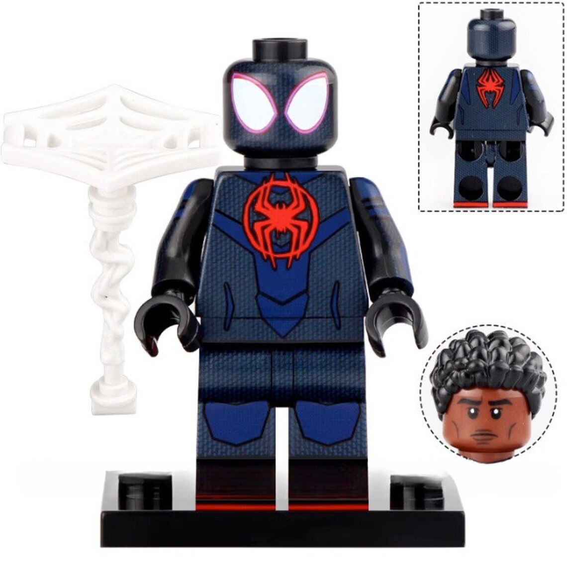 Miles Morales Spider-Man Custom Marvel Superhero Minifigure1