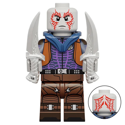 Drax the Destroyer Marvel Superhero Minifigure Guardians of the Galaxy1