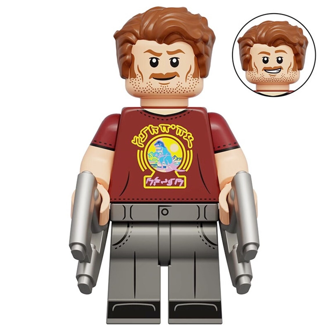 Star-Lord Custom Marvel Superhero Minifigure Guardians of the Galaxy1